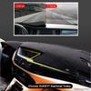 For Toyota Camry XV70 2018-2023 LHD Only Dash Mat Dashboard Cover Sunshade Pad Auto Interior Carpet Cushion Protector Black