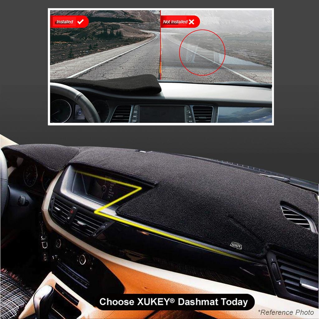 For Toyota Camry XV70 2018-2023 LHD Only Dash Mat Dashboard Cover Sunshade Pad Auto Interior Carpet Cushion Protector Black