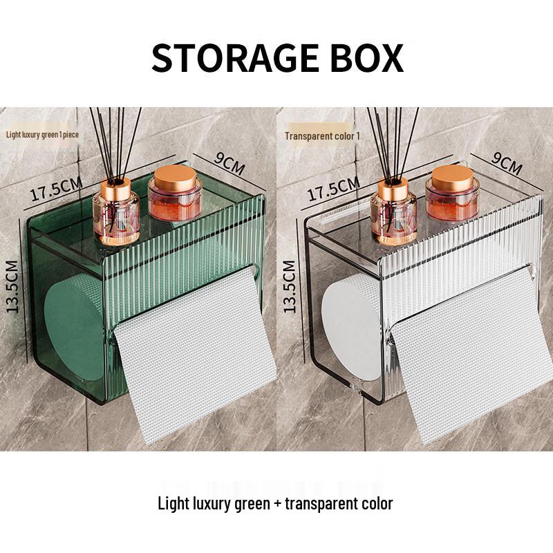 LIEI Wall-Mounted Waterproof Tissue Box