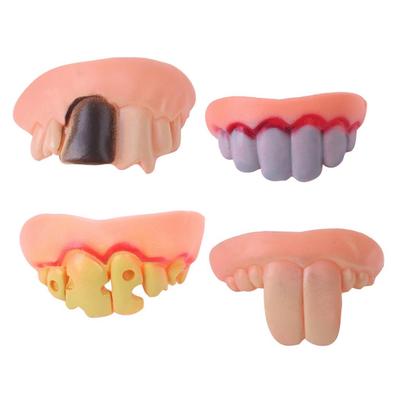 Halloween Fake Teeth Buckteeth Braces Cosplay Party Mischief