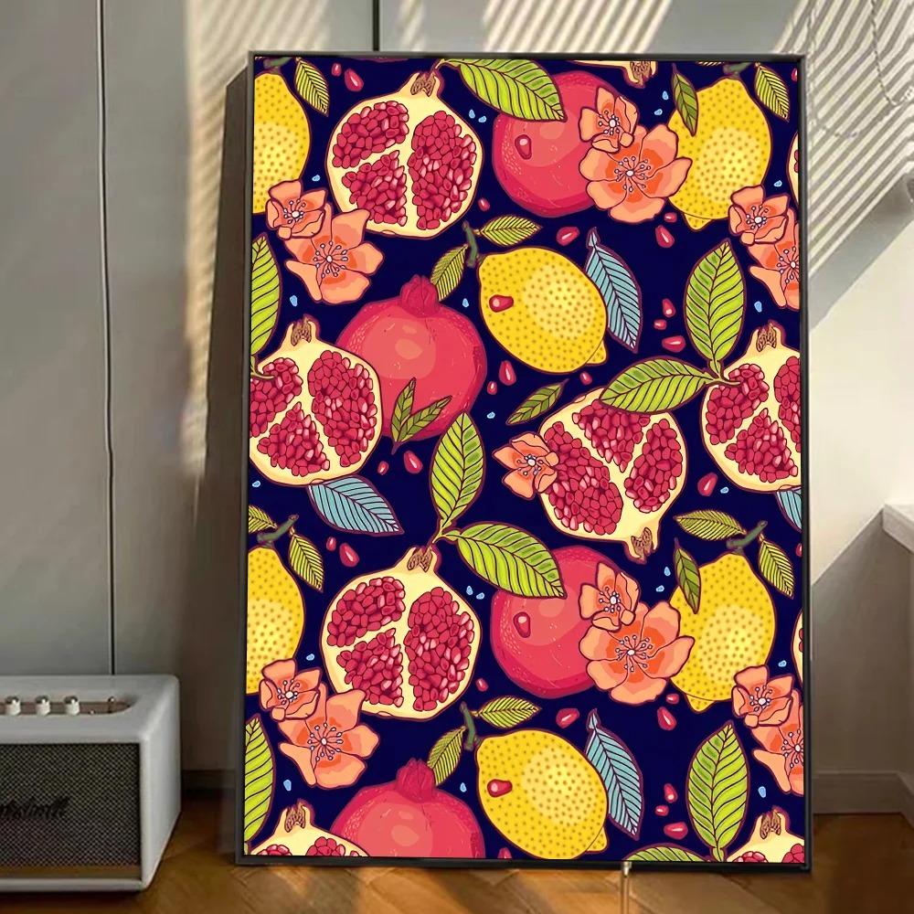 Lemon Market Print Poster Good Quality Prints And Posters Vintage Room Home Bar Cafe Decor Aesthetic Art Canvas Paintings