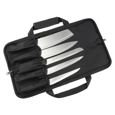 WESSLECO Nylon Chef Knife Bag Carrying Folding Pocket Kitchen Storage Case for School Traveling Party