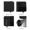 Rückbank Auto Organizer Kicker-Schutzmatten Rücksitzschutz Wildleder Auto Rücksitz Organizer Auto Reise Zubehör