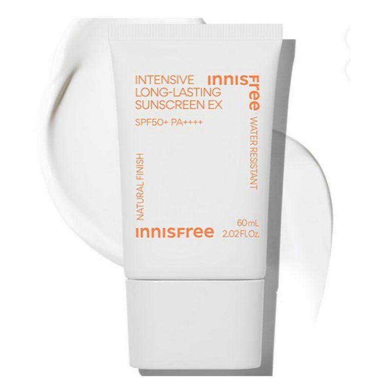 

Innisfree Интенсивный солнцезащитный крем с длительным действием EX SPF50+ PA++++ (60 мл, 1 шт.)