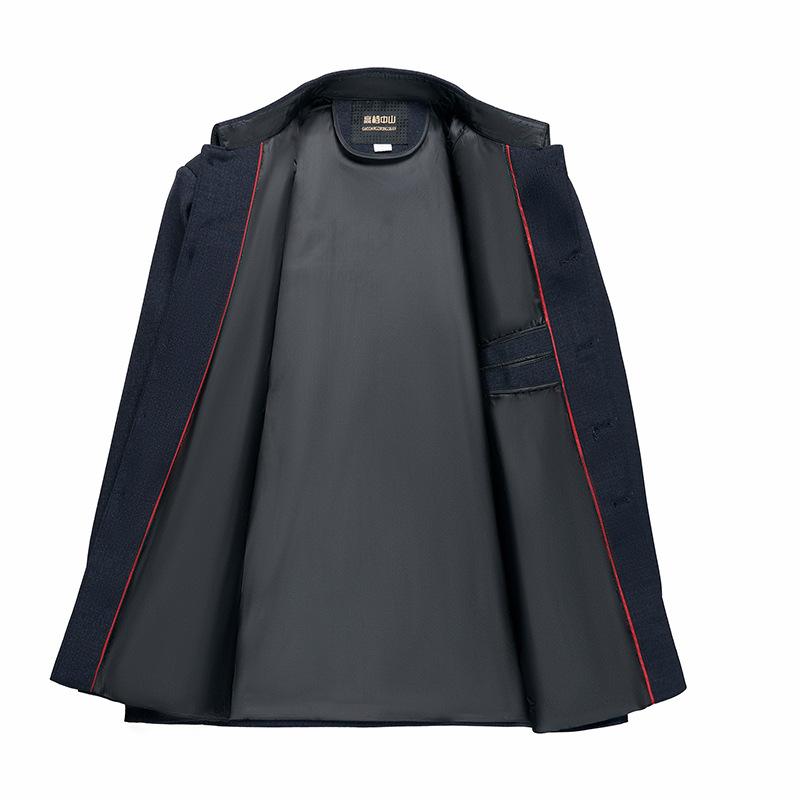 Men's Spring and Autumn Vintage Zhongshan Suit Elderly Zhongshan Clothing Chinese Style Men's Jacket