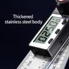 Double Purpose Angles Calculator 200mm Stainless Steel Straight Edges Rulers & Error Release Digital Measurement System