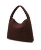 Athe Vanessabruno Dark Brown Neoprene Weaving Shoulder Bag L Aaba6E851W3