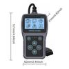 2.4in Display OBDII Scanner Car Fault Code Reader Battery Tester with Readiness OBDII Diagnostic Scanner