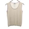Made In Italy Cashmere Blend Knit Best 36 Beige Women Used