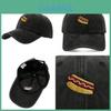 Vintage Dog Pattern Baseball Cap With Embroidery For Casual Women Men Summer
