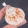 Shell Handmade 925 Sterling Silver Jewelry Pendant 3.15" H8i28