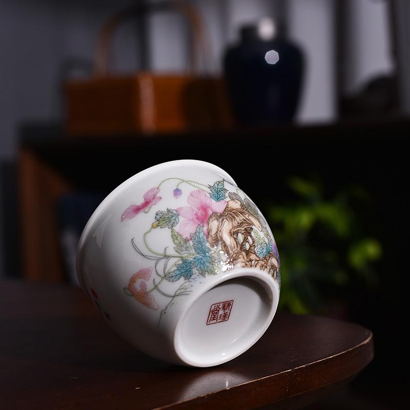 Jingdezhen Antique Master Cup Blue And White Tea Cup Jianzhan Household Tea Single Cup E-Commerce Tea Cup