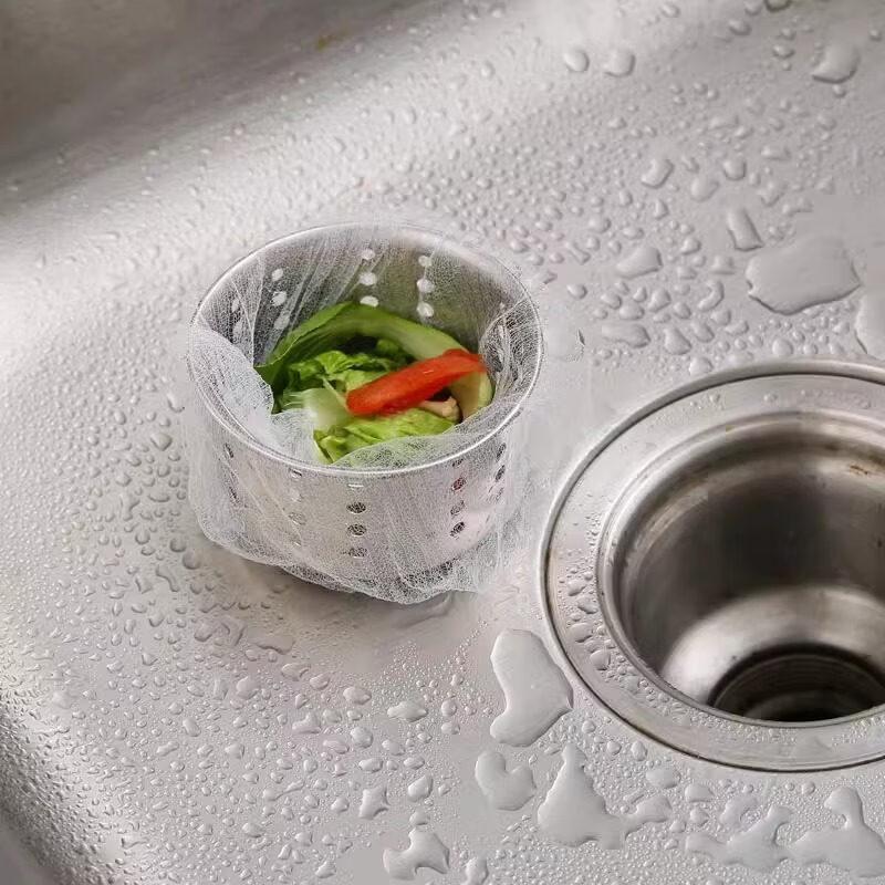 ZISIZ Kitchen Disposable Elastic Sink Strainer Bags