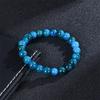 Apatite Sunstone Elastic Bracelet - Natural Agate Crystal Beads