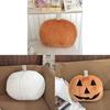 Pumpkin Halloween Cushion With Faux Bunny Fleece For Home Decor And Fall Festivities