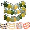 String Lights Decor Decorative Christmas Battery Powered Light Waterproof Cotton Ball 10/20/40 LEDs Wedding Halloween