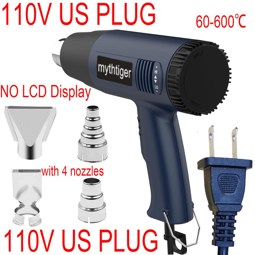 220V 2000W Heat Gun Variable Temperature Advanced Electric Hot Air Gun Power Tool Hair Dryer for Soldering Thermoregulator