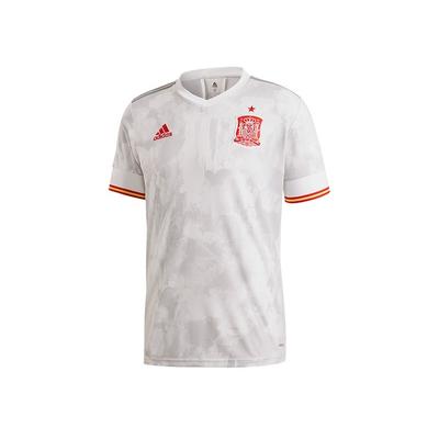 Spain National Team Away Fan Edition Jersey Men Tops White Gray EH6514