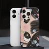 BIG EYES COMIC GIRL Phone Case For IPhone 17 16 15 14 13 12 11 Pro Max Plus Corrugated Bumper Back Cover Shell