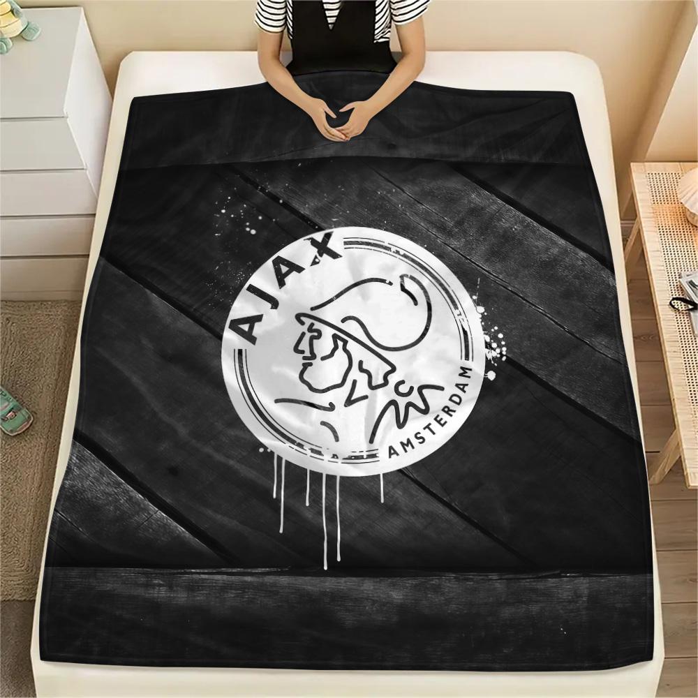 Amsterdamsche Football Club Ajax2 Flannel Blanket, High quality Comfortable for All Seasons, Home Decor, Warmth and Comfort