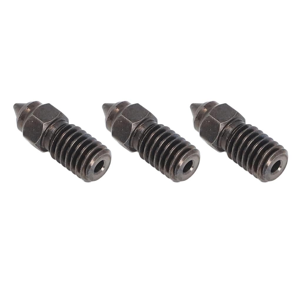 3Pcs Hardened Steel Nozzle High Speed 1.75MM 0.4mm for ENDER 3 V3 SE 3D Printer Hotend Accessories