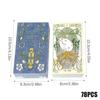 The Forager's Daughter Tarot Deck, 78 Card Mysterious Divination Set, Divination Tool, Smooth Shuffle, 10.3x6cm, Ideal for Spiritual Insights and Part