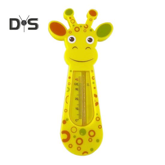 

Детский термометр для ванны, цифровой термометр для ванны в виде жирафа, термометр для температуры воды для младенцев, плавающая игрушка для душа для купания младенцев и малышей Giraffe