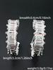 Luxury Gold Cubic Zirconia Earrings for Women - Wedding & Party Jewelry E6481