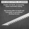 340mm Woodworking Saw Mini Saw for Cutting Wood and Wall Panels 2pcs Japanese Tailcoat Saw Hand Saw Garden Saw
