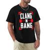 Clang N Bang TShirt Anime Figures Fashion Shirts Funny Tshirts Heavy Weight T Shirts for Men