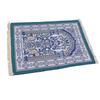 Pray Rug Thick Soft Embroidered Praying Mat with Tassel for Women Men Children Meditation