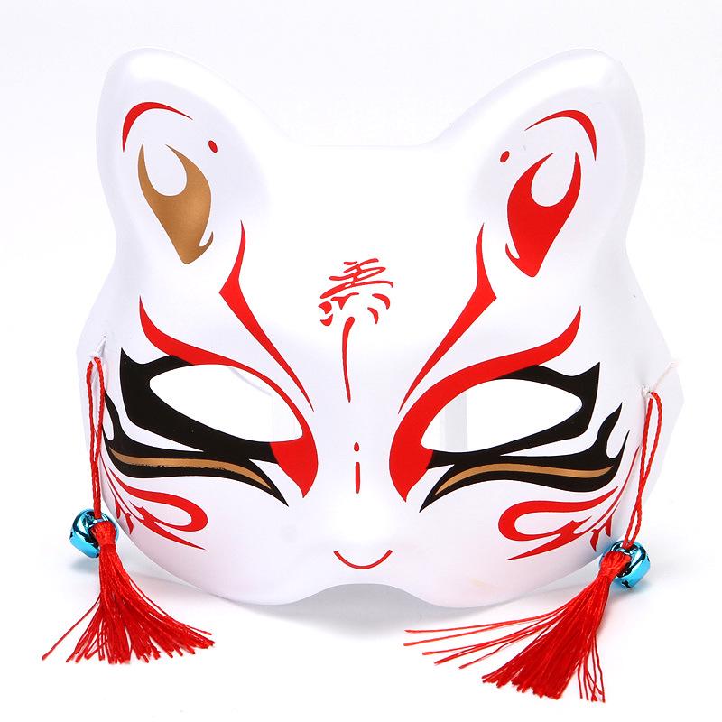 Children's Cute Fox Mask: Half-Cat Face Cosplay Costume for Fun and Safe Performances