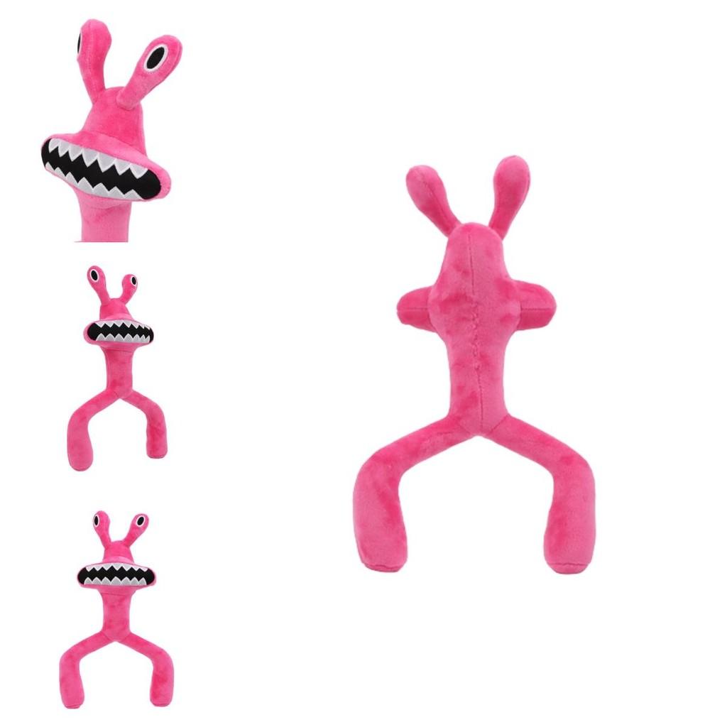 Roblox Rainbow Friends Pink Frog Plush Toy Soft And Squishy Stuffed Doll For Kids And Babies