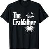 The Crabfather - Crabbing Crabber Father's Day Animal Lover Cotton Men T Shirt