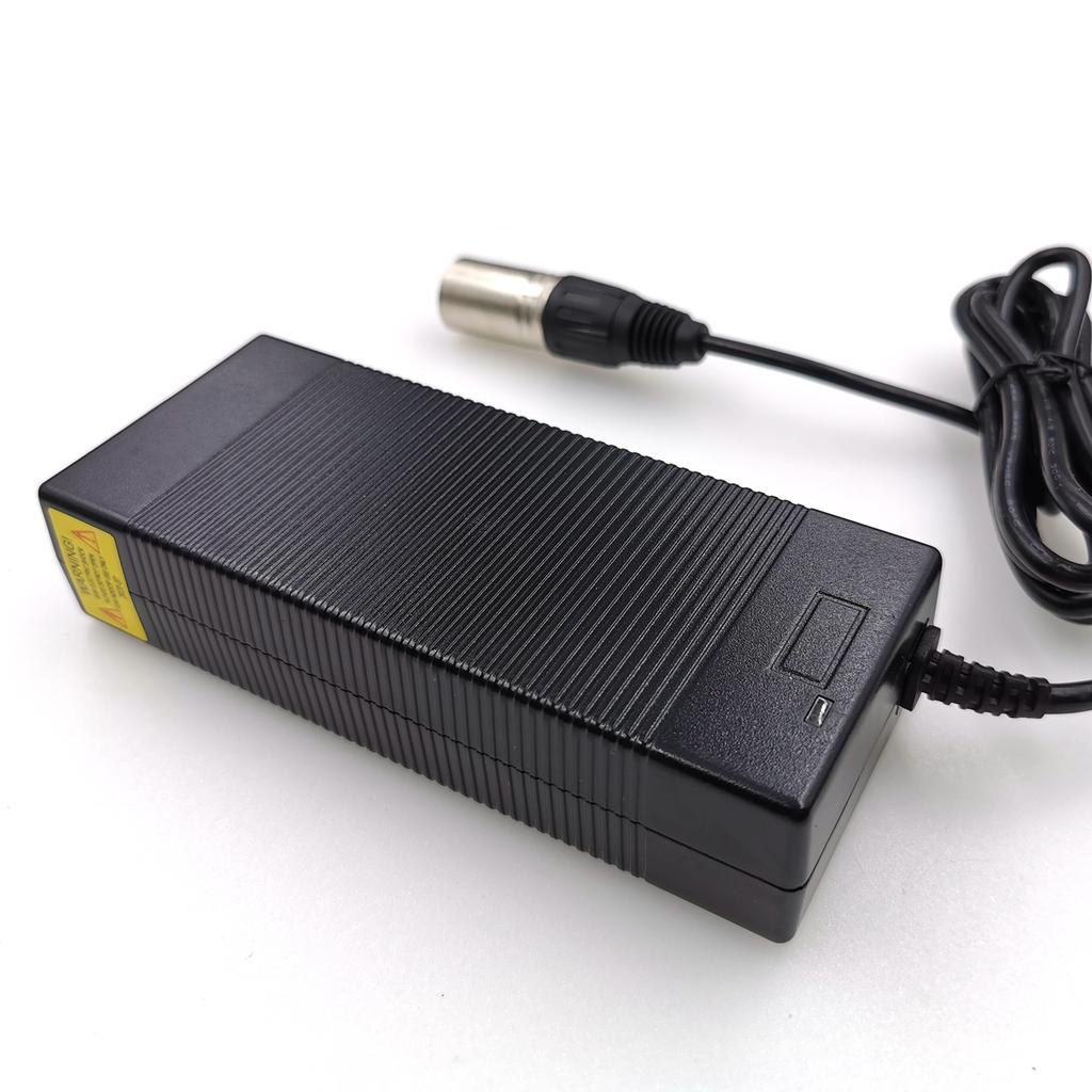 36V Charger 42V 2A  lithium battery charger for 36V lithium battery pack with 4-Pin XLR Socket/connector