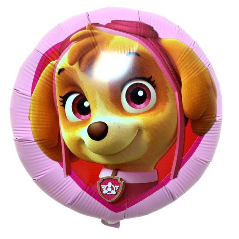 18 Inch Paw Patrol Foil Balloons for Birthday Theme Party Decorations Rubble Skye Ryder Paw Patrol
