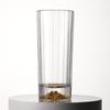 vertical pattern crystal glass high value creative beer cup hotel household simple heat-resistant green tea cup water cup