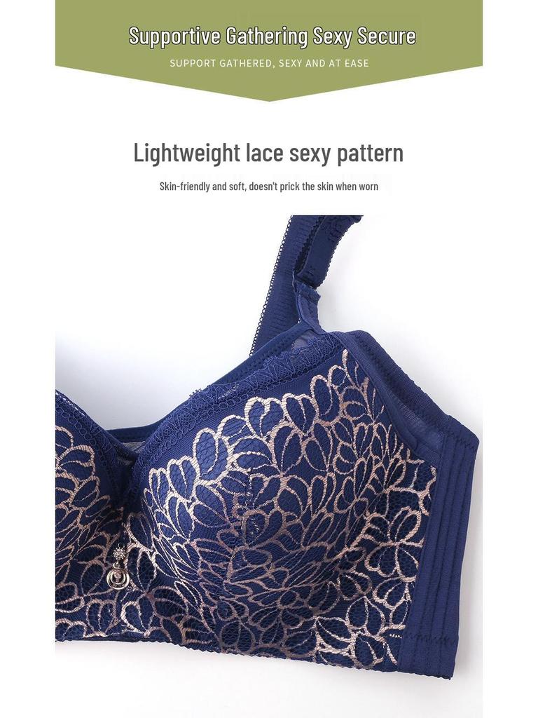 Büyük Beden Bantlı Sütyen - İnce, Ayarlanabilir, Nefes Alabilen, Rahat ve Seksi C/D Cup 3267