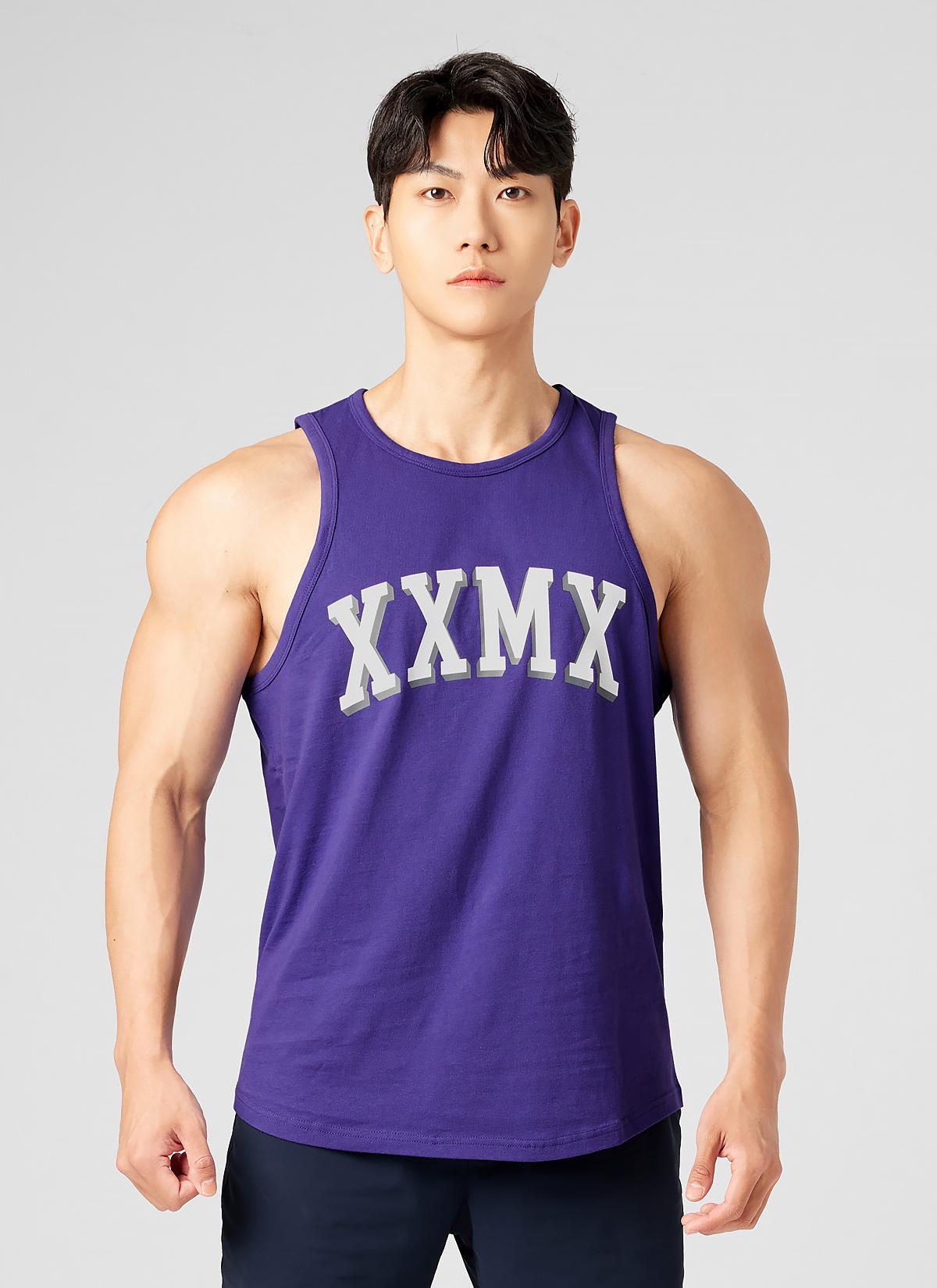 Xexymix Pure Cotton Arch Logo Sleeveless Volume Purple Volume Purple/M