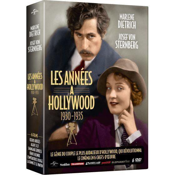 Box Set 6 films marlene dietrich - josef von sternberg - the hollywood years 1930 to 1935