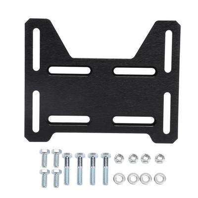 Adjustable Engine Mount Adapter Bracket with Hardware Aluminum High Hardness Long Durability for