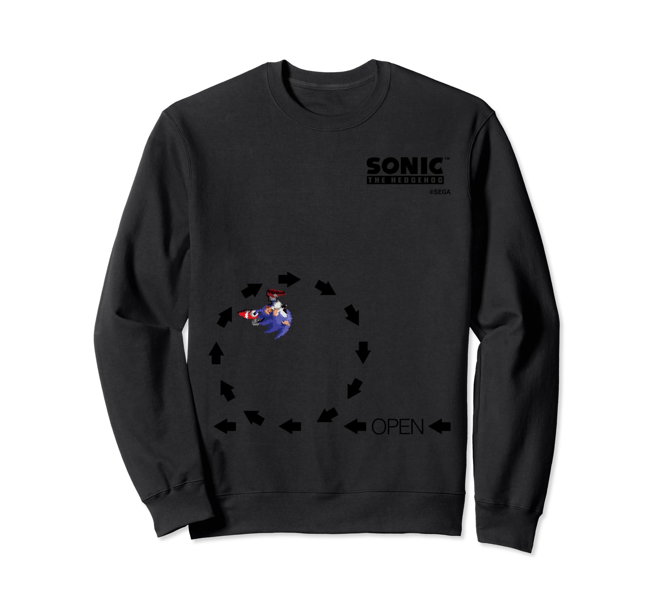

[Amazon MoD POP UP Store Commemoration] Sonic 001 Black Sweatshirt