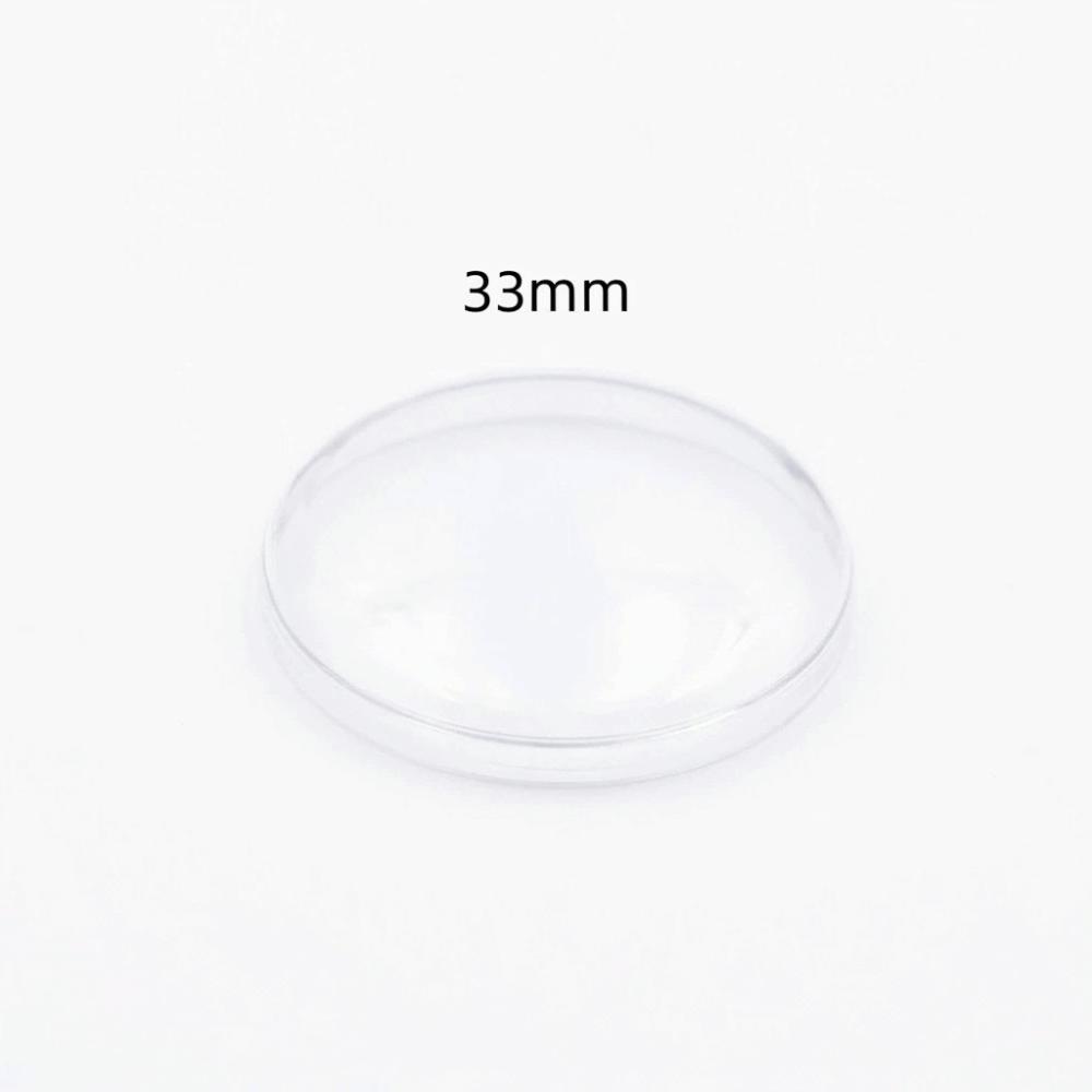 28-40mm Acrylic Pot Cover Crystal Clear Watch Accessories Acrylic Watch Mirror  Watch Restoration