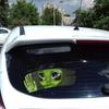 2pcs Funny Car Stickers-Vesvory 3D Vinyl Car Sticker Bumper Decal Double-Side Self-Adhesive Alien Decal for Cars Windows Bumpers Decals (Peeking