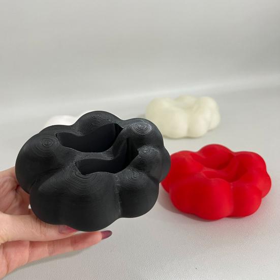 Sağlam Bulut Şekilli Uzaktan Kumanda Tutucu TV ve Cihazlar İçin Ev Ofis Masası Komodin İçin Kolay Monte Edilebilir Saklama Kutusu Evrensel Uzaktan Kumanda Düzenleyici