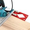 Aluminum 90°Right Angle Guide Rails 90 Degree Angle Stop Precise Cutting Tool For Woodworking And Carpentry Operations