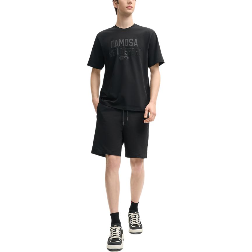Fila MILANO T Shirt Men's Jet Black BK F11M525101F-BK