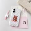 Full Screen Floral Bear Magnetic Case for iPhone 17/16 Pro Max/15 Pro