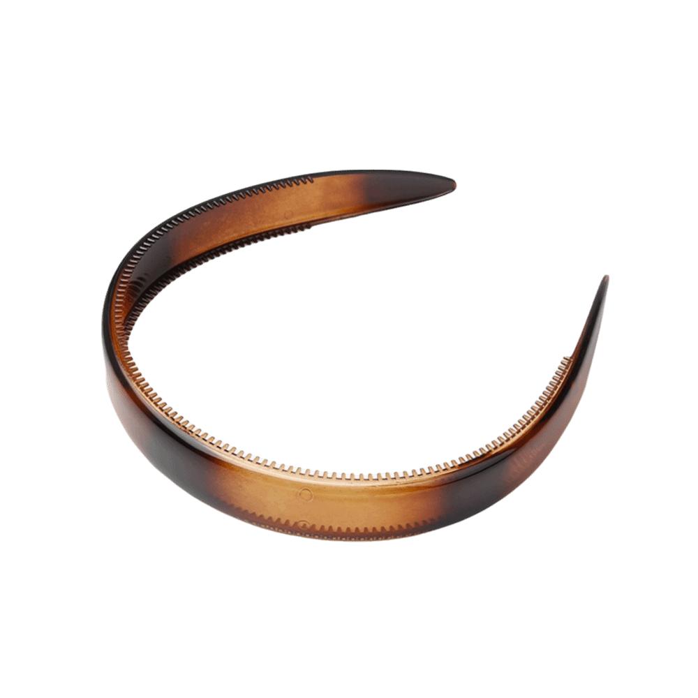 Koreanischer Schildpatt-Haarreif Breites rutschfestes Zahn-Stirnband Neuer Retro-Leoparden-Haarreif Büro