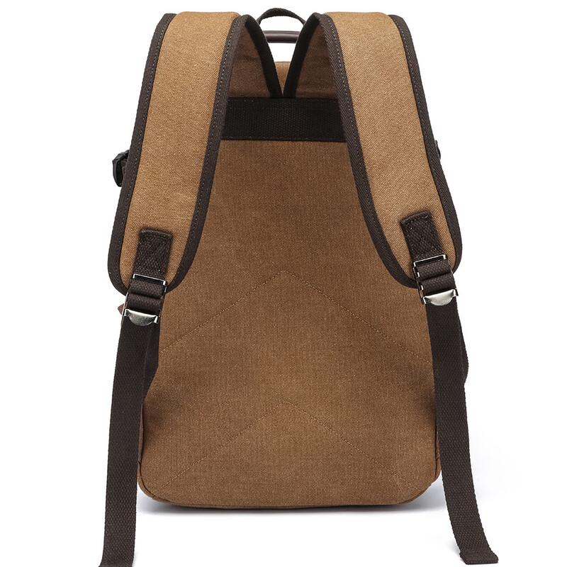 Vintage Flip-Top Canvas Backpack